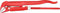 Knipex Giratubi con Ganasce a 45° Rossa, Verniciata a Polvere 320 Mm 83 20 010