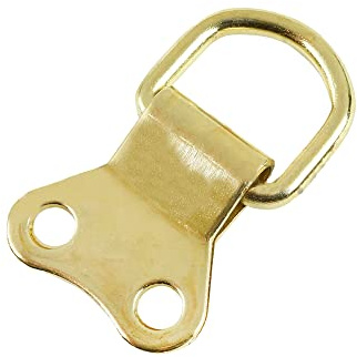 X Brass Double D Rings 2 Pack Blister - 12858