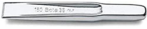 Beta 35 100 - Scalpelli piatti tipo nervati cromati