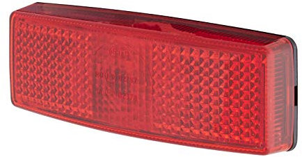 HELLA Schlussleuchte - Halogen - 12V - Anbau - ADR/GGVS - Lichtscheibenfarbe: rot - Stecker: Male - links/rechts/oben/hinten - Menge: 100 - 2TM 006 717-047