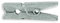 LWR CRAFTS Mini pinces à linge en bois 15 couleurs 100 par paquet 1 2,5 cm (argent)