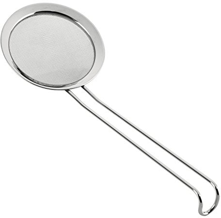 Tescoma 428420 Schiumarola, Acciaio Inossidabile, Grigio