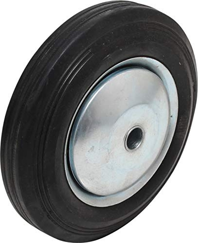 BGS 4100-4 | Bockrolle 160 mm für Werkstattwagen Art. 4100 | Rad mit Kugellager | Zentrierbohrung 14 mm