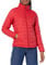 Amazon Essentials Damen Leichte, langärmelige, wasserabweisende, packbare Pufferjacke (in Übergröße erhältlich), Kräftiges Mohnrot, XXL