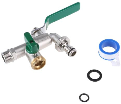 Doppio Controllo Tubo Da Giardino Rubinetto Con Frizioni Veloce In Acciaio Inox Cavità Esterna Aggiornamenti Taper Rubinetto Da Giardino