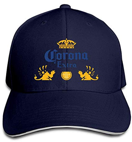 GGdjst Corona Extra Bier verstellbare Casquette Unisex Baseball Cap Trucker Hüte Schwarz
