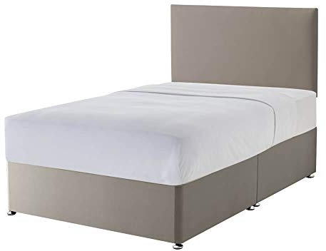 Silentnight Non Storage Divan | Slate Grey | Single