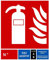 Panneau PVC 5mm 15x20cm Extincteur Eau + Additif Incendie