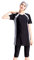 keephen Kurzärmlige Kurze Hose Burkini Muslim Swimwear 3-teiliges Set Plus Size islamisch Badeanzug Truthahn Damen Beachwear mit Hijab