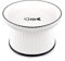 Grande Comedero Comida Gato Elevado Antivoracidad, Platos Ceramica Gatos Bol Cuenco Apto para Gatos y Cachorro Comer sin Estrés, Tazón de Gato Antideslizante Raised Cat Food Feeding Bowl (Blanco)