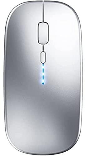 GameXtrem Maus kabellos, Silent wiederaufladbare Bluetooth-Funkmaus (Tri-Mode: BT 5.0/4.0+2.4G), Ergonomische tragbare Maus Bluetooth für Laptop PC Computer, Mac OS,Android,Windows