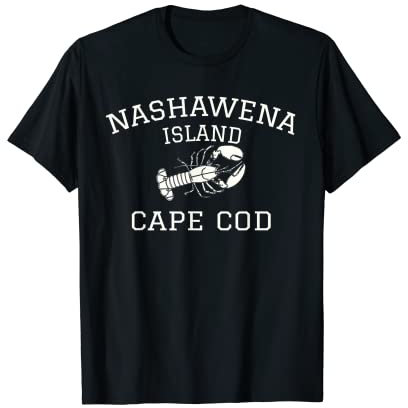 Nashawena Island, Cape Cod Lobster Grafik T-Shirt