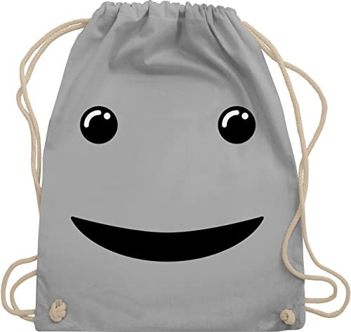 Turnbeutel Rucksack - & Fasching Taschen - Schoki Partner Kostüm - Schoki und Milky Outfit Karneval Faschingsumzug Schokoriegel Schokoladenriegel - Unisize - Hellgrau - karnevals wurfbeutel