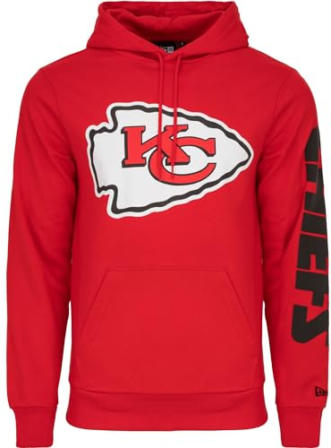 New Era NFL Fleece Hoody - Vertical Kansas City Chiefs - M