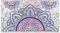 Amosfun Mandala-glasaufkleber Mandala-fensterfolie Regenbogen-fensterfolie Statische Prisma-fensterfolie Mandala-fensterkunst Sonnenfänger-aufkleber Empfindlich Fensteraufkleber Pvc