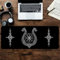 TengYuer Large Mouse Pads Black White Dragon Mouse Mat XXL Mouse Pad Gaming 39.4x19.7x0.08 inch Keyboard Desk Mat with Non-Slip Rubber Base Foldable Mousepad for Gamer Office Work