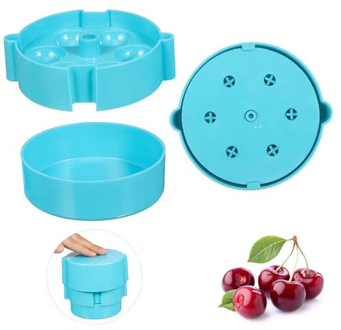 MAGICLULU Outil De Dénoyautage des Cerises Dénoyauteur De Tomates Dénoyauteur Automatique De Cerises Vide-Pomme Vide-Poivre Dissolvant D'Olives Outil D'Élimination des Noyaux De Cerises