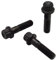 Jntitanti Grad 5 Titanium M8 20/32 mm 12 Punkte Bolzen Set Kompatibel mit 2 oder 3 -teilige geschmiedete Räder, die mit BBS RS RM LM -Stile kompatibel sind(Black)