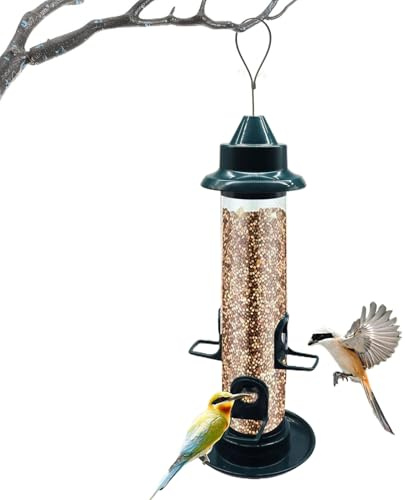 Futterstation für Wildvögel, Futterbäume für wilde Vögel, Hängestation für Bäume im Freien, langlebiger Barspender für Wildvögel, Damen, Herren