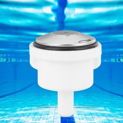 3 boquillas de baño de chorro de aire de 9 agujeros para piscina, burbujas automáticamente cuando se coloca en el agua, para spa, masaje, aguas termales, piscina (3 piezas)