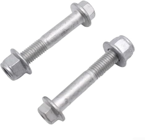 Lot de 2 boulons de serrage pour bras de suspension M10 x 60 mm pour Ford Fiesta VI VII 2008 Construction en alliage d'acier