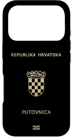 Hülle für iPhone 17 Pro Republik Kroatien – Kroatischer Reisepass