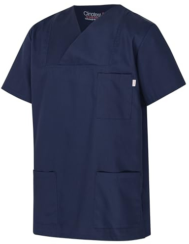 Clinotest Schlupfkasack „Anna/Anton“ – 195 g/m², 65% Polyester, 35% Baumwolle – Komfortable & Pflegeleichte Arbeitsbekleidung für Damen & Herren, Ideal für Klinik, Labor&Medizin