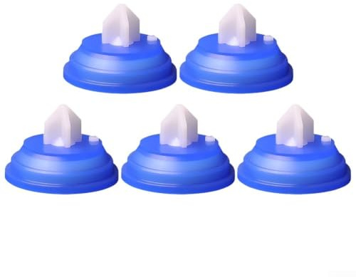 Rubber Diaphragm Washers for Siamp Fill Valves, 5 Pack 28mm Cistern Inlet Seals for Bottom and Side Entry Ball Valves, Toilet Tank Repair Kit