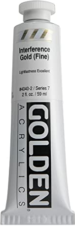 GOLDEN Heavy Body - Acrylfarbe - 59 ml - Interferenz fein