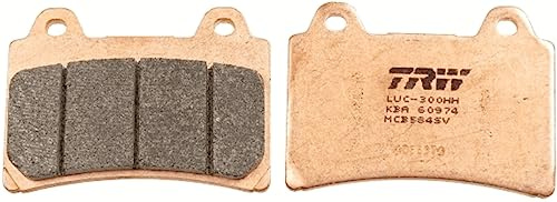 TRW MCB584SV Brake Pad Set Disc Brake Sinter Street Compatible for Yamaha XJR - Front Axle and Other Vehicles