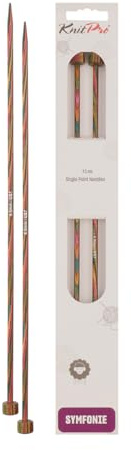 KnitPro Symfonie Single Pointed Needles 12 (30cm) | 4.50mm