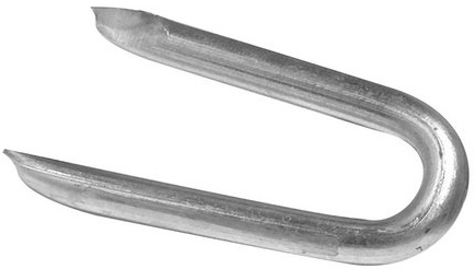 Netting Staples Galvanised 40mm 1kg Bag
