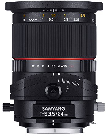 SAMYANG 1110902101 f3,5 t/s objectif 24 mm pour canon m
