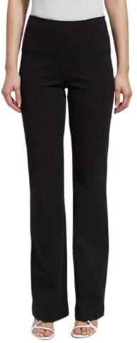 Lyssé Women's Denim Trouser, Black, Large