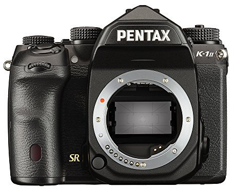 Pentax K-1 Mark II Full Frame 36MP Weather Resistant DSLR with 3.2 TFT LCD, Black