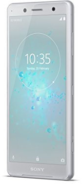 Sony Xperia XZ2 Compact Smartphone avec écran IPS Full HD+ 64 Go de mémoire interne et 4 Go de RAM, simple SIM, IP68, Android 8.0 Blanc/argenté