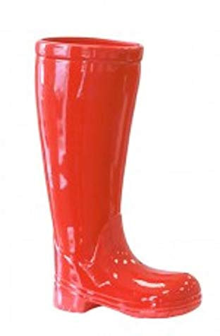 Casablanca Schirmständer Stiefel Ker.rot H.45cm