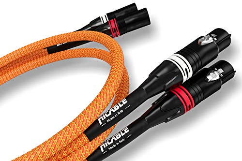 Ricable DX1 DEDALUS XLR 2 x 1 mt - Cavo High-End Audio Stereo Bilanciato