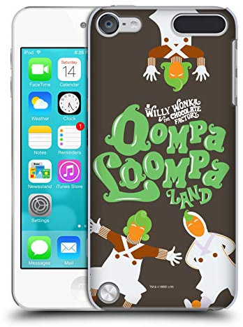 Head Case Designs Offizielle Willy Wonka and The Chocolate Factory Oompa Loompa Grafiken Harte Rueckseiten Handyhülle Hülle Huelle kompatibel mit Apple iPod Touch 5G 5th Gen