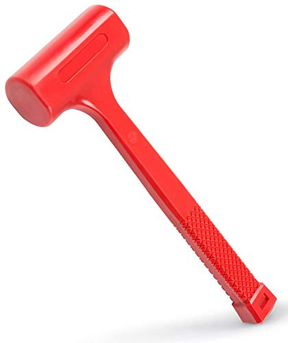 YIYITOOLS Dead Blow Hammer– 1 piece-lb, Red