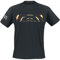 Tool T Shirt Flame Spiral Band Logo Nue offiziell Unisex Schwarz S