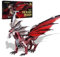 Piececool 3D-Metallmodellbausätze, schwarzer Drachenkönig, Bastel-3D-Puzzles für Erwachsene, Denksport-Puzzles, Spielzeug für Teenager, tolles Geburtstags- und Neujahrsgeschenk, 107 Teile