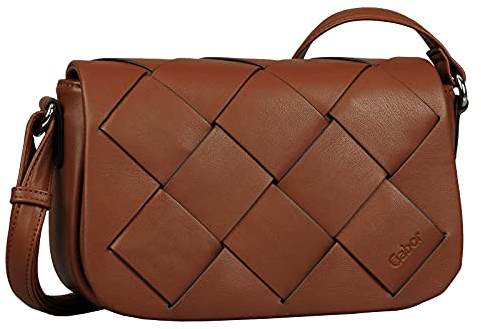 Gabor bags TAMIKA Damen Umhängetasche S, cognac, 23,5x6,5x14,5