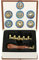 Wachssiegel-Stempel-Set, Anbose Starry Animal Wachssiegel-Stempel-Set mit 7 abnehmbaren Messing-Köpfen und 1 Holzgriff, Retro-Vintage-Stil, Meerjungfrau, Pfau, Drache, Kaninchen, Flamingo, Katze
