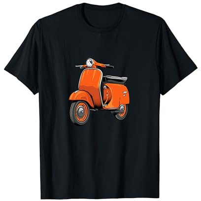 Motorroller Mofa Moped Scooter Rollerfahrer - Roller T-Shirt