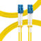 FLYPROFiber Cable de conexión de fibra óptica OS2 LC a LC de 4 m, opciones de longitud: 0,2 m-200 m, 1G/10 GB dúplex, cable SMF de 9/125 um LSZH 4 metros