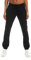 Light & Shade Damen Soft Touch Loungewear Jogginghose Jogger, Schwarz, L