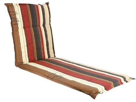 BURI Sonnenliegen-Auflage Bengasi Niedriglehner Sitzauflage Gartenstuhl Liege