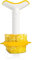 VacuVin Pineapple Cutter & Cutter White/Yellow Card