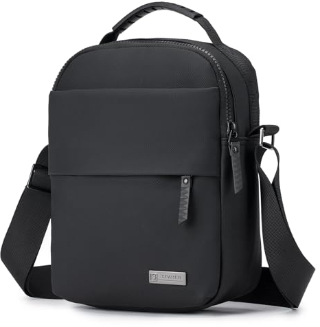 SPAHER Leicht Herren Handtaschen Zum Umhängen Umhangetasche Mann Herrentasche Umhängetasche Handgelenktasche Schultertasche Herren Klein Herren Umhänge Handtaschen für Männer